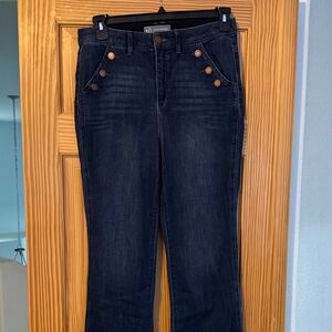 Wit & Wisdom Dark Indigo Flare Jeans